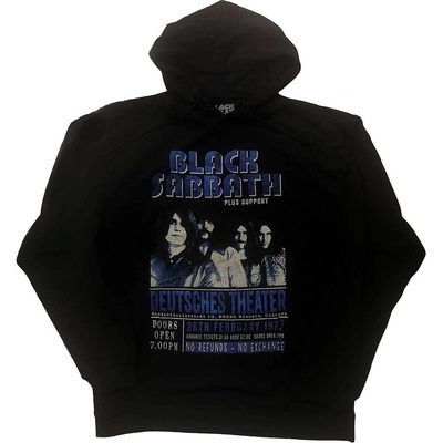 Black Sabbath mikina Deutsches '73 Unisex čierna
