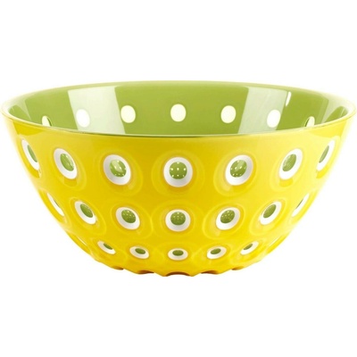 Guzzini LE MURRINE miska Saffron yellow white water Lily Green 25 cm