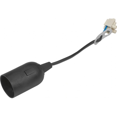 Objímka žárovky E27 černá, 1 ks – Hledejceny.cz