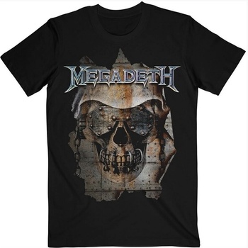 Megadeth Риза Youthanasia Ripped Thru Unisex Black 2XL (MEGATS41MB05)