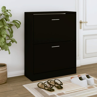 VidaXL černý 63x24x81 cm 342558