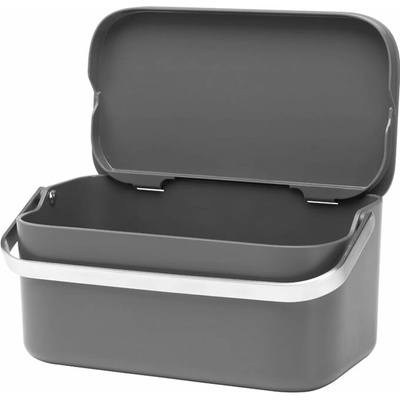Brabantia Dóza/koš na Bio odpad 1,8 l tmavě šedý