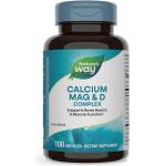 Nature's Way Calcium Magnesium & D/ Калций с Магнезий и Витамин D х 100 капсули Nature’s Way (41420)