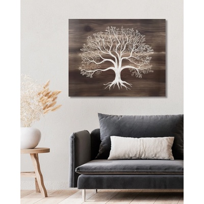 ZUTY Obrazy na stenu - Strom na dreve Rámovanie: bez rámu a bez vypnutia plátna, Rozmer: 40x50 cm