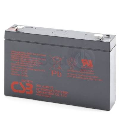 CSB - Battery 6V 9Ah (HRL634WF2)