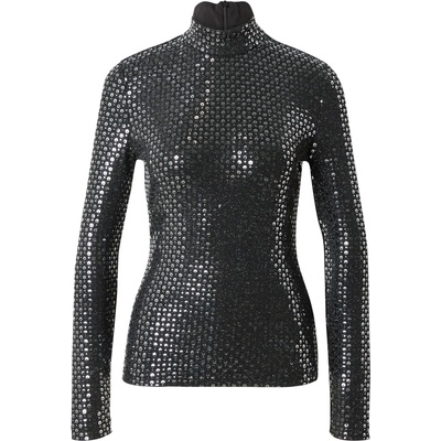 Karl Lagerfeld Тениска 'Sequin Evening' черно, размер S