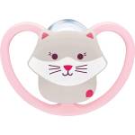 Nuk Силиконова залъгалка NUK Perfect Match Air - 6-18 м, Коте (10176342) - ozone