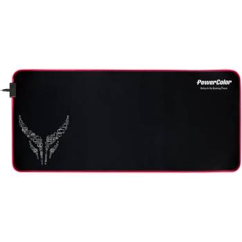 PowerColor Подложка за мишка PowerColor Red Devil RGB - XL (PC-PAD-MPDR-1000)