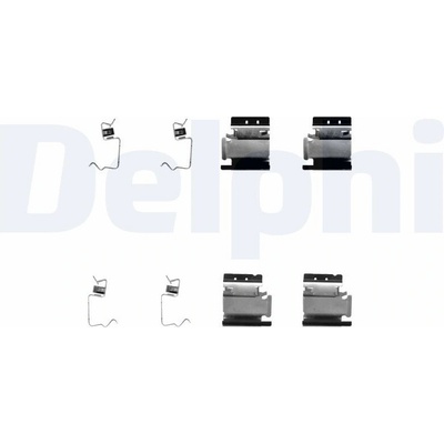 Sada příslušenství, obložení kotoučové brzdy DELPHI LX0313