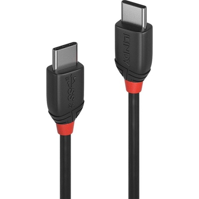 Lindy 36905 USB, USB 3.2 Gen2x2 USB-C ® zástrčka, USB-C ® zástrčka, 0.50m, černý