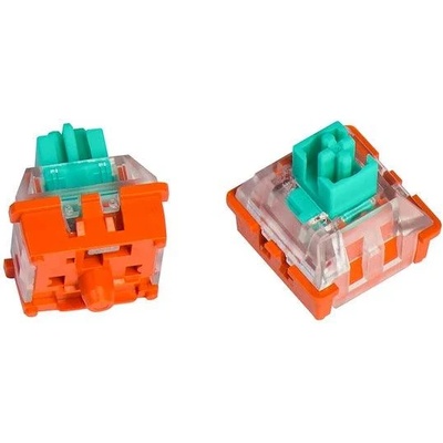 Keychron Lava Optical Mint Switch Set 87 броя Комплект геймърски механични суичове за клавиатура (Z85)