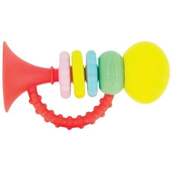 Infantino Бебешка дрънкалка и гризалка Infantino - Тромпет (IN315258)