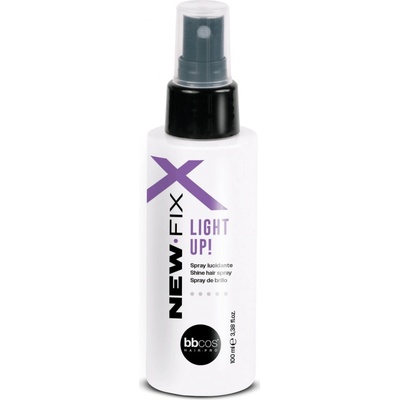 BBcos New Fix Light Up Shine Hair Spray lesk na vlasy 100 ml