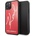 KARL LAGERFELD Предпазен калъф Karl Lagerfeld Signature Glitter, За Apple iPhone 11 Pro Max, Червен (3700740467589)