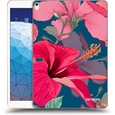 Picasee silikónový prehľadný obal Apple iPad Air 10.5 2019 3.generace Hibiscus