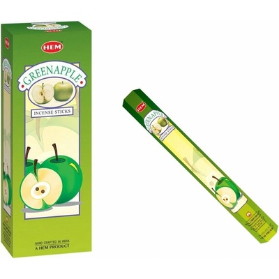 Hem Vonné tyčinky Green Apple 20 ks