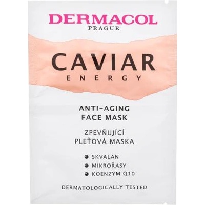 Dermacol Caviar Energy ревитализираща маска за лице 2x8 ml за жени