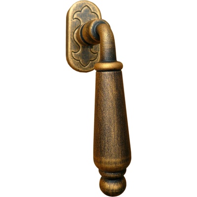 GALBUSERA Kovaná kľučka na eurookná model 2405 - florentínsky bronz