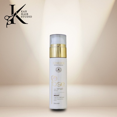 Нощен крем за лице с розово масло