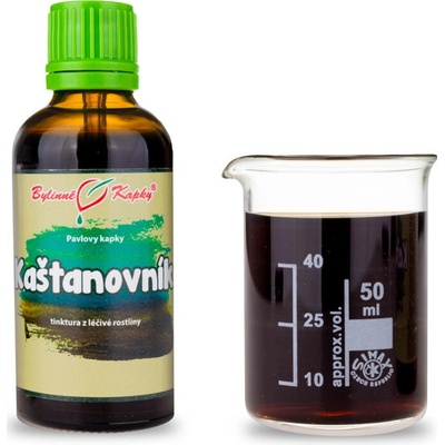 Gaštan jedlý kvapky tinktúra 50 ml