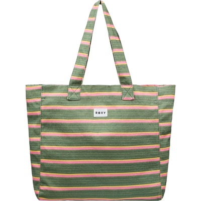 Roxy Чанта за рамо Roxy Anti Bad Vibes Shoulder bag - Oil Green Say It With Stripes - размер One Size (510-6992-0211)