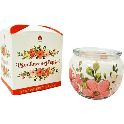 Arôme Strawberry Cream Všechno nejlepší 90 g