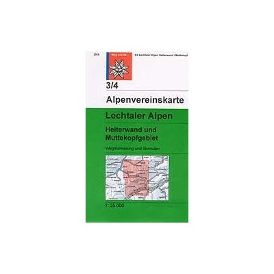 Lechtaler Alpen, Heiterwand, Muttekopf (letní) – AV3/4