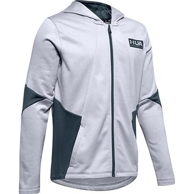 Under Armour Game Time Full Zip Hoody-GRY, Game Time Full Zip Hoody-GRY