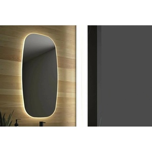 Gala Огледало с LED осветление Gala Eire 90x45 см черно (3851802)