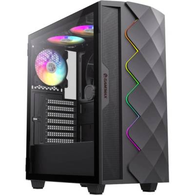 Геймърски компютър ION Gamemax Diamond CP A-RGB с процесор Intel Core i3-13100F, видео карта Radeon RX 7600 8GB GDDR6, RAM памет 16GB(2x8GB) DDR4 3200MHz, SSD 1TB NVMe PCIe Gen4 (c004815)
