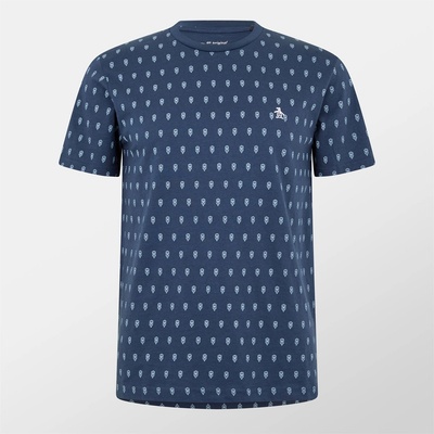 Original Penguin Тениска Original Penguin Men's Minimal Print Regular Fit T-Shirt - Yale