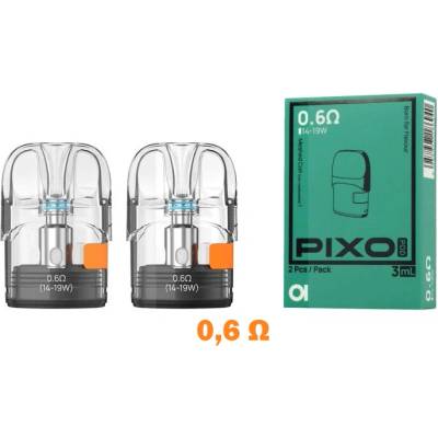 Aspire Pixo Top Fill Pod cartridge 0,6 ohm 2 ks
