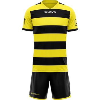 Image 1 of Givova Къси панталони Givova Rugby Kit Jersey with Shorts black/yellow