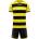 Givova Къси панталони Givova Rugby Kit Jersey with Shorts black/yellow