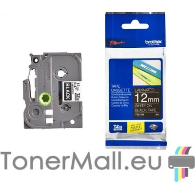 Brother Tape White on Black Brother TZ-335