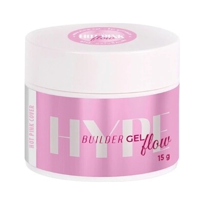 Mistero Milano Builder gel Hype gel Flow Cover Hot pink 15g