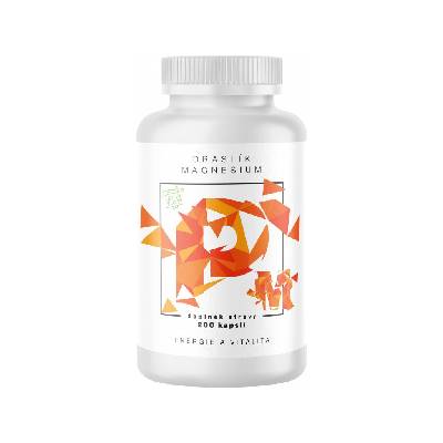 Brainmax Draslík Magnesium Draslík citrát + Horčík malát 200 kapsúl
