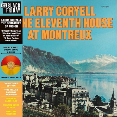 Larry Coryell & The Eleventh House - At Montreux (RSD Edition) (Reissue) (Red & Yellow Split Coloured) (LP) (819514011903)