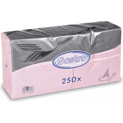 Wimex Obrúsok 2V ružový 33x33cm 250ks