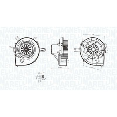 vnitřní ventilátor MAGNETI MARELLI 069412211010