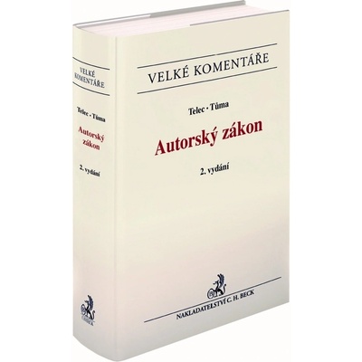 Autorský zákon. Komentář, 2. vydání EVK19