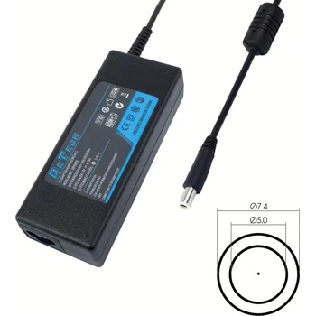 DeTech Адаптер DeTech за Dell 65W 19.5V3.34A 7.4*5.0 - 227