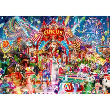 Image 1 of Bluebird Puzzle - Puzzle Stewart: A Night at the Circus - 500 piese