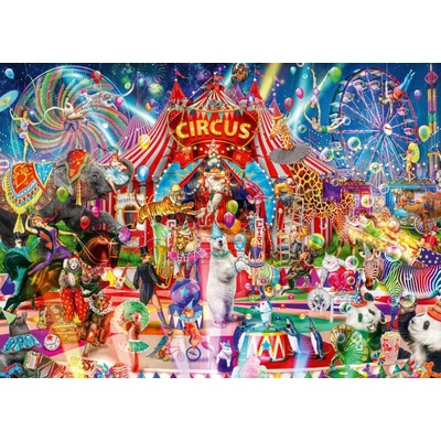 Bluebird Puzzle - Puzzle Stewart: A Night at the Circus - 500 piese