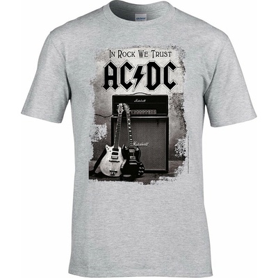 AC/DC tričko In Rock We Trust black
