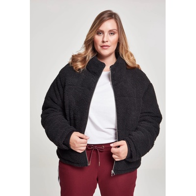 Urban Classics Дамско яке в черно от Urban Classics Ladies Boxy Sherpa PufferUB-TB2447-00007 - Черен, размер XL