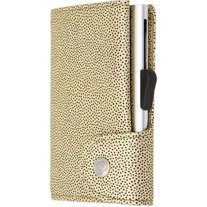 C-SECURE Картодържател C-SECURE с портфейл, Fashion Gold (CS-FASWCH001-GO-SI)