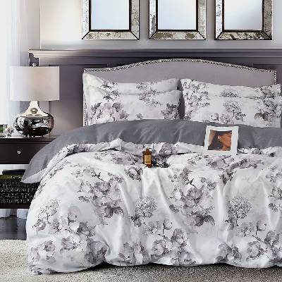 EmonaMall Двулицев спален комплект с два горни плика EmonaMall, 7 части - Модел S19041 (S19041)