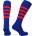 ATAK Sports Чорапи ATAK Sports Hooped Socks Senior - Royal/Red