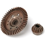 Traxxas Пиньон и корона Traxxas Ring gear, differential/ pinion gear dif (12/47 rear), TRX6779 (TRX6779)